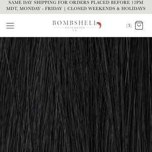 100%human Hair ext. hand-tied bombshell paid $1200